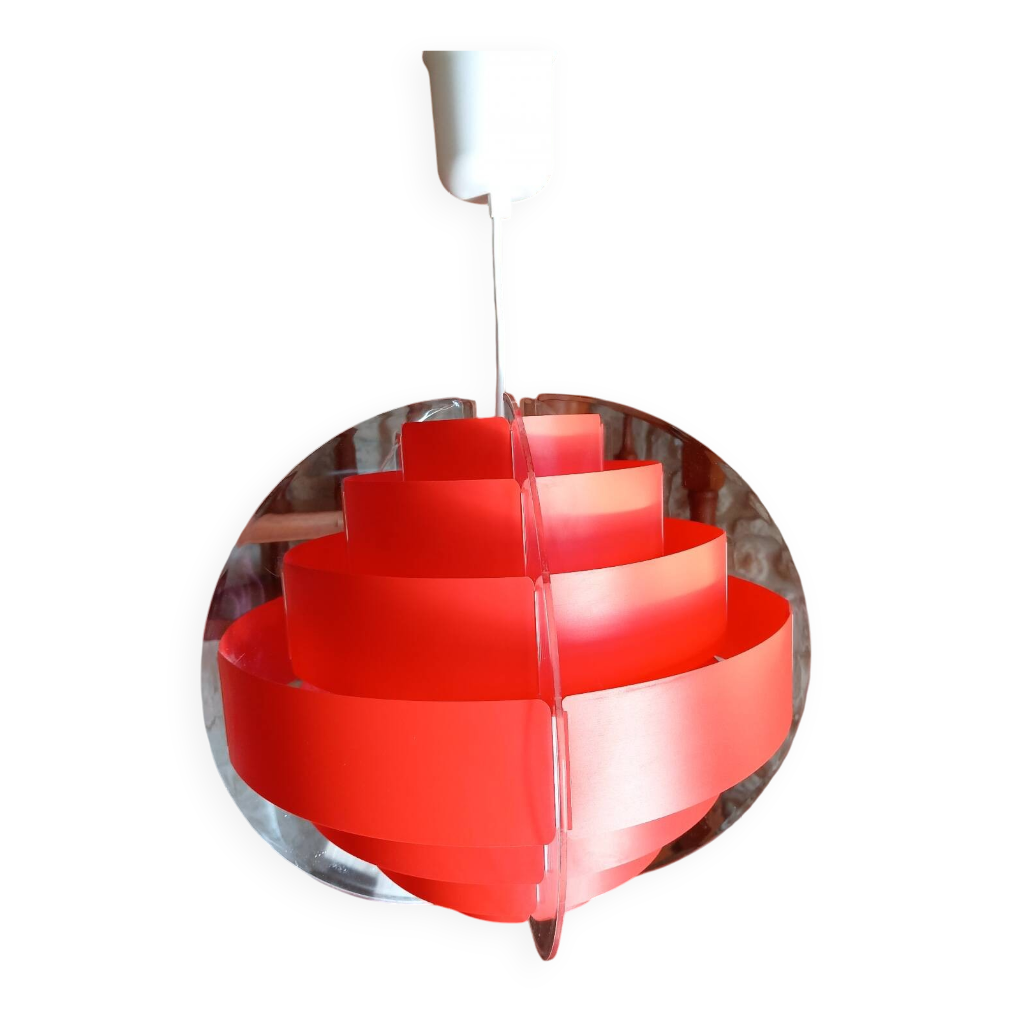 Vintage pendant light "Strips" Jacobsen
