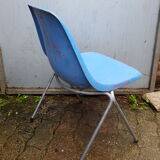 Chaise stella fibre design 1950/60