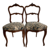 Set of 2 vintage chairs