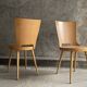Pair of Dove model bistro chairs