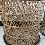 Vintage wicker basket