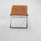 Pk91 Folding Stool by Poul Kjaerholm for E. Kold Christensen, Denmark, 1960s