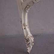 Console bois laqué art nouveau marbre