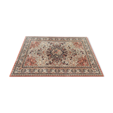 Oriental rug from India Taj Mahal burgundy flowers 160x230