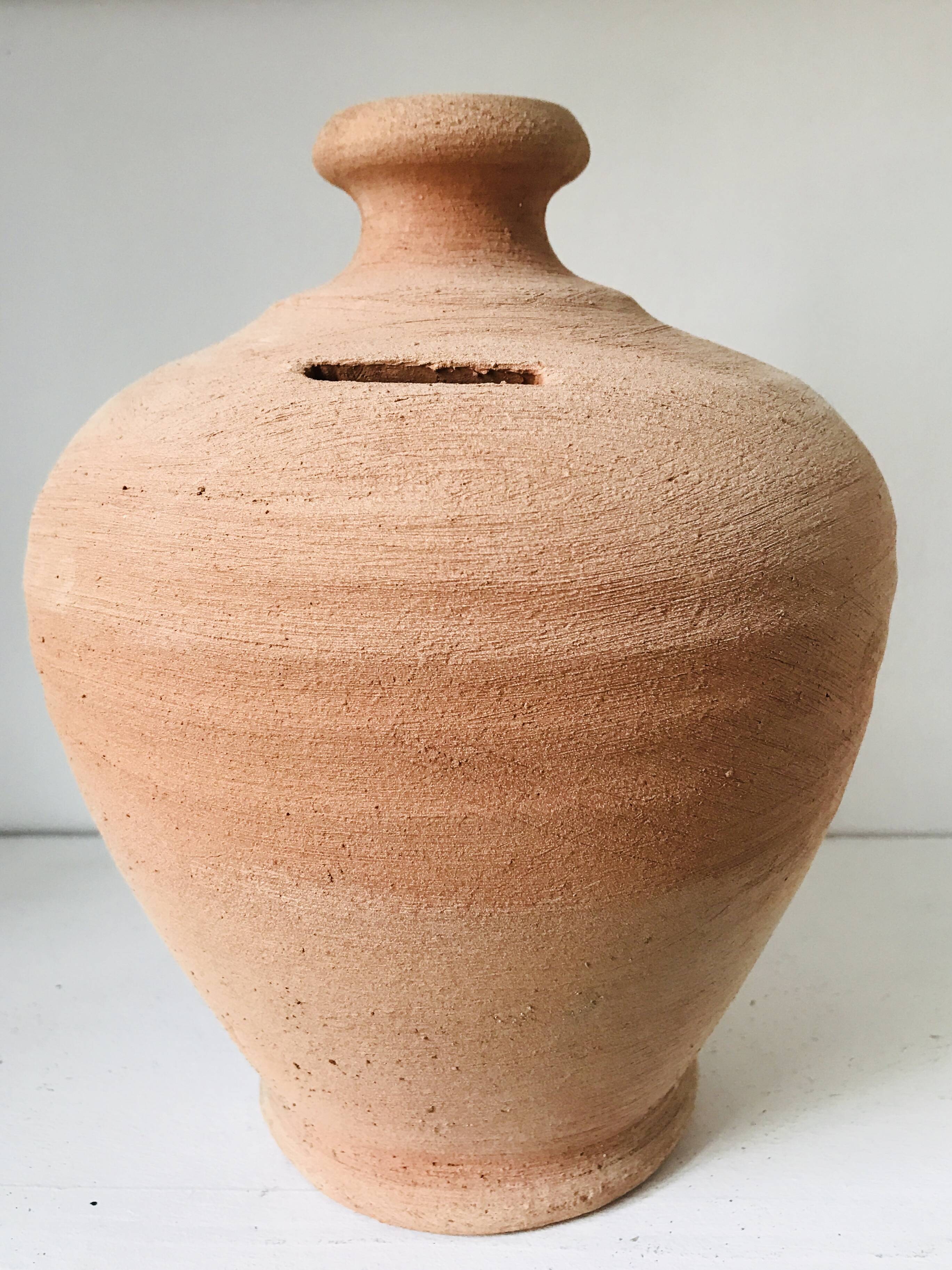 Tuscany terracotta piggy bank medium model