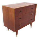 Commode scandinave en teck, Suède, 1960