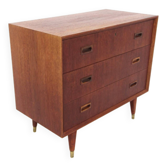 Commode scandinave en teck, Suède, 1960