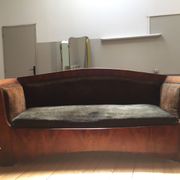 Old wooden sofa