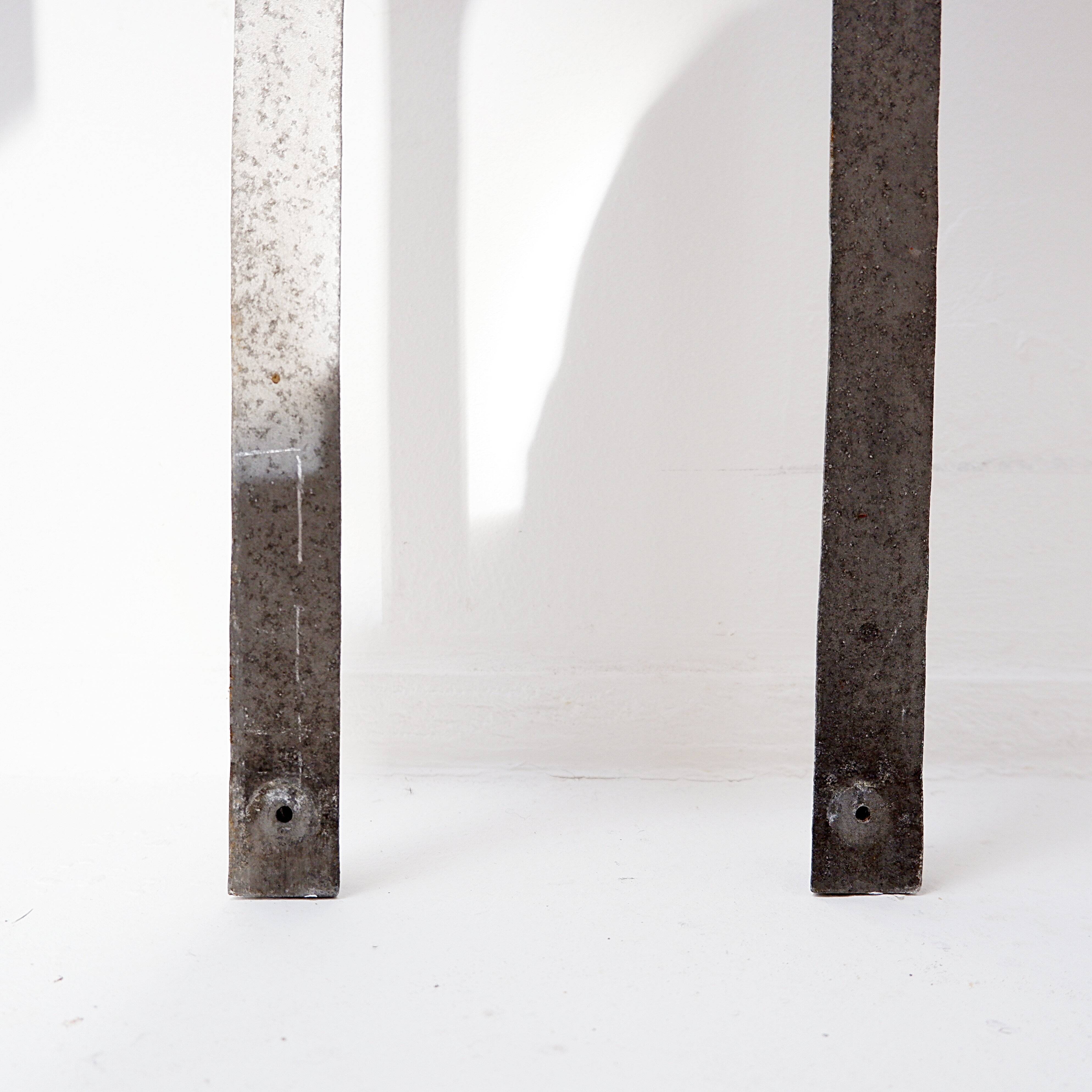 Brutalist cast aluminum door panel in the style of Paul Evans, 1960s