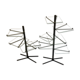 Vintage store rotary shelf displays 50-60