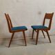 Paire de chaises scandinaves vintage années 50