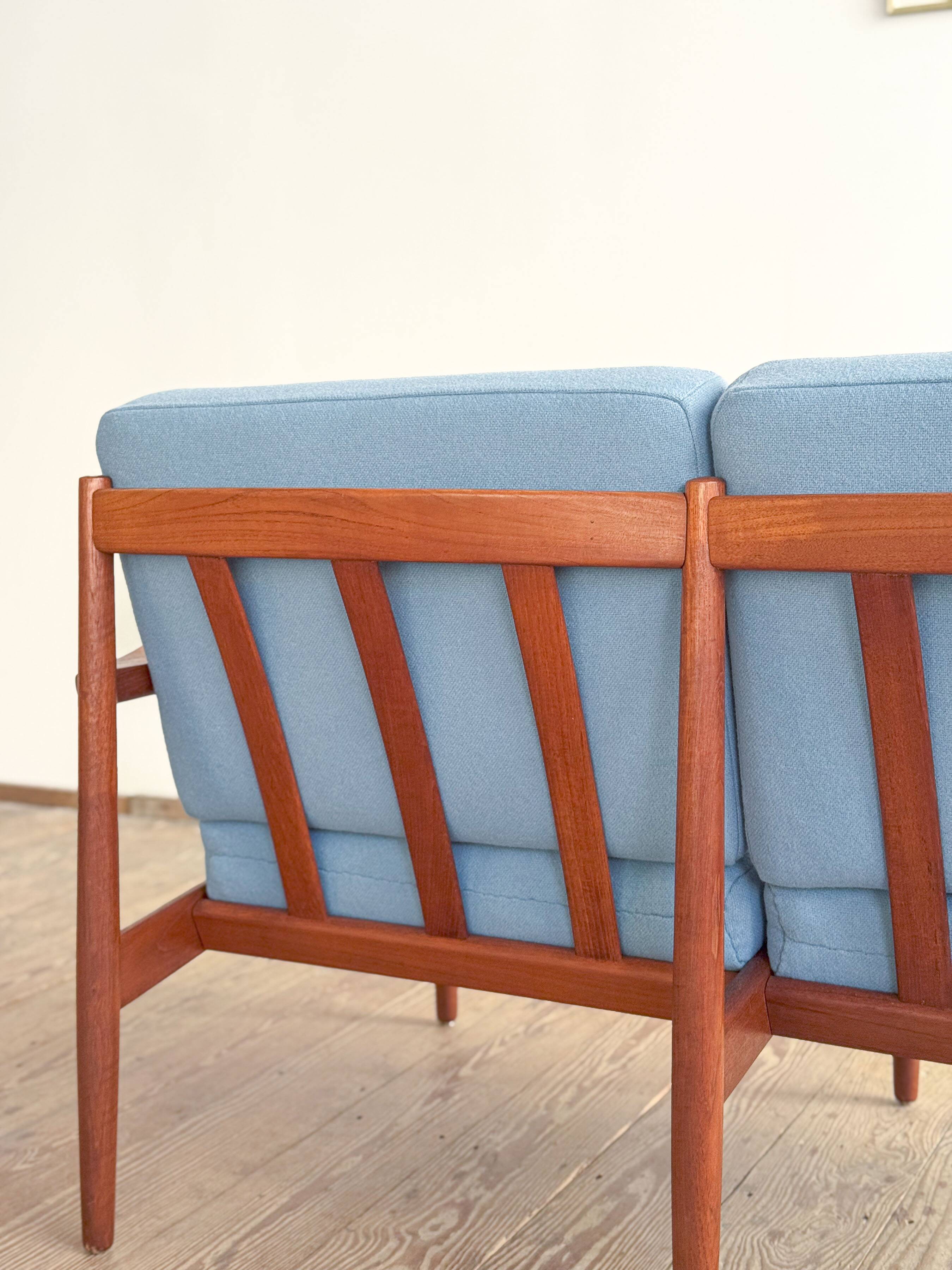 Canapé deux places danois Mid-Century Modern par Glostrup, années 1950