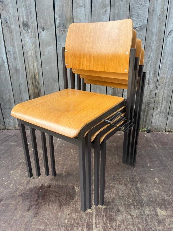 Beautiful vintage industrial office chairs – Gijs van der Sluis (68 in stock)