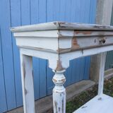 Antique console, restored