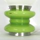 Stilux Milano, large green murano glass table lamp from 60s