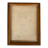 Small old wooden frame