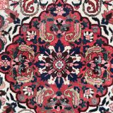 Old hand made Bakhtiar Persian wool rug 212 x 325 cm