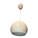 Vintage 60s enameled metal pendant light – retro lamp