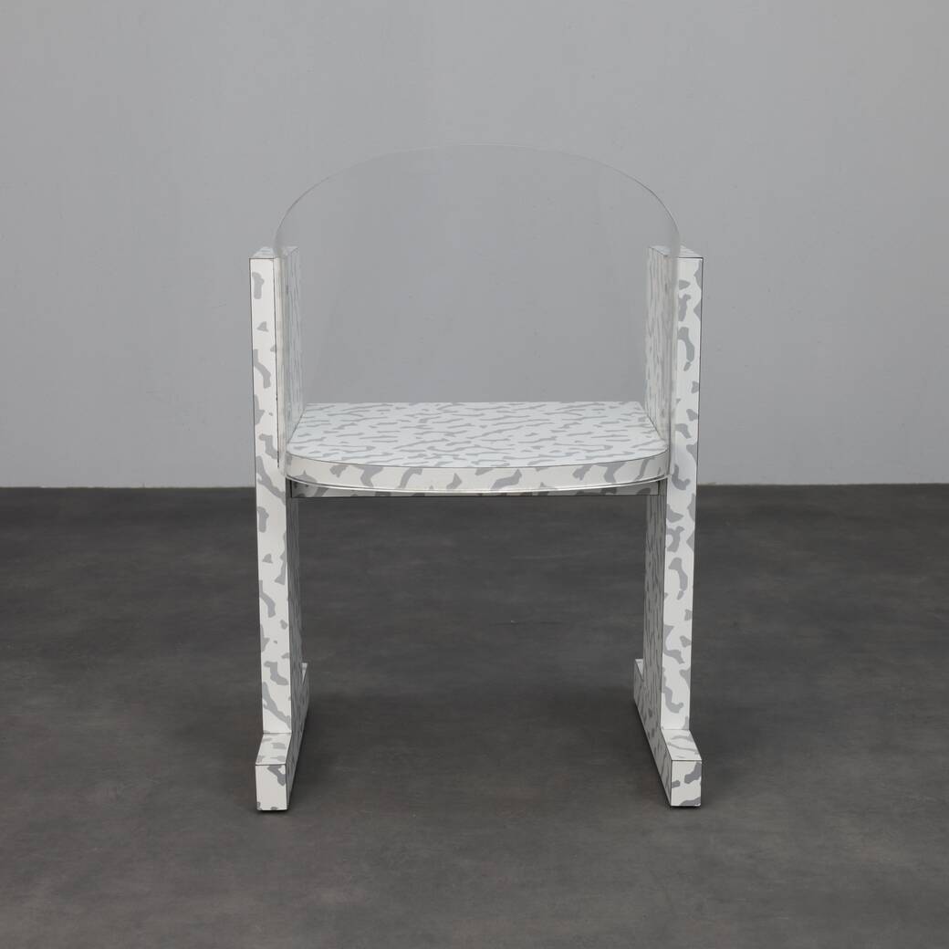 Teodora chair by Ettore Sottsass, 1986