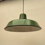 Enamelled sheet metal suspension