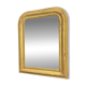 Louis-Philippe mirror gilded with gold leaf