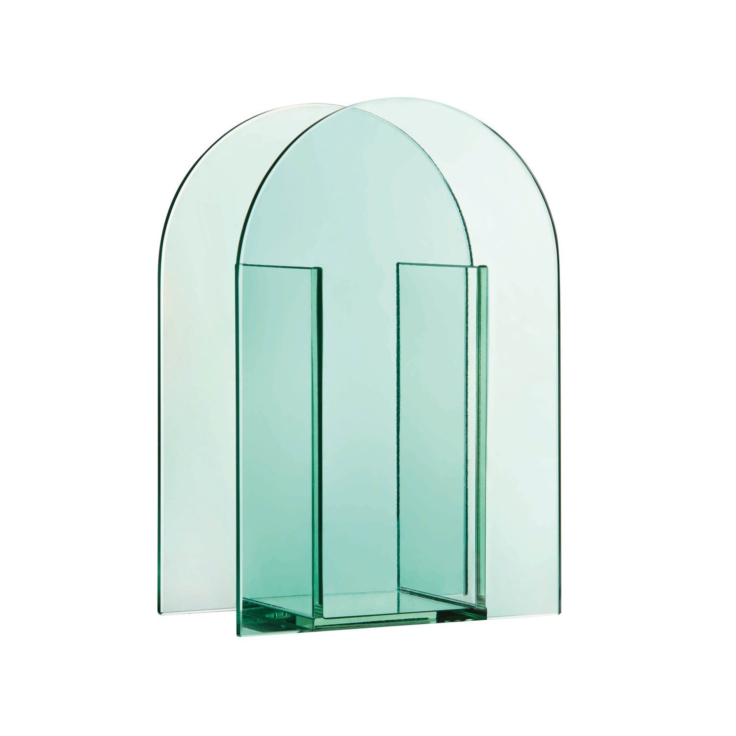 Mint green arch vase
