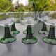 6 verres Roemer vintage