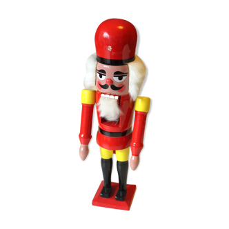 Wooden nutcracker - Erzgebirge - Vintage from the 1970s