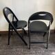 Pair of Thonet 751 Bahaus folding chairs in bentwood