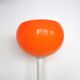 Lampadair italien orange et blanc Années 70