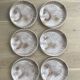 Set of 6 fish plates in ceramic – Sarreguemines