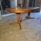 Table Baumann extensible en teck des années 60