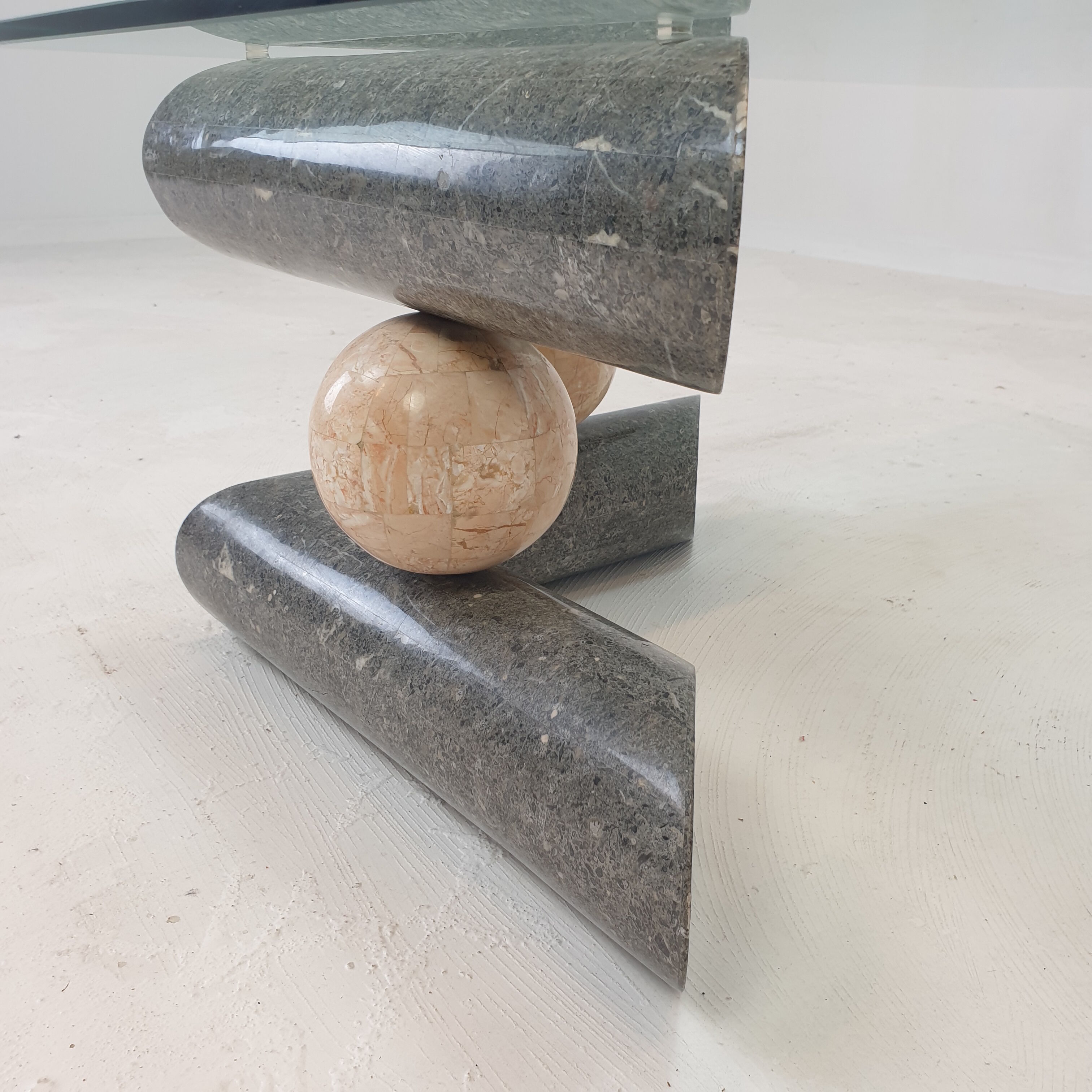 Fossil Stone Coffee Table, 1980s