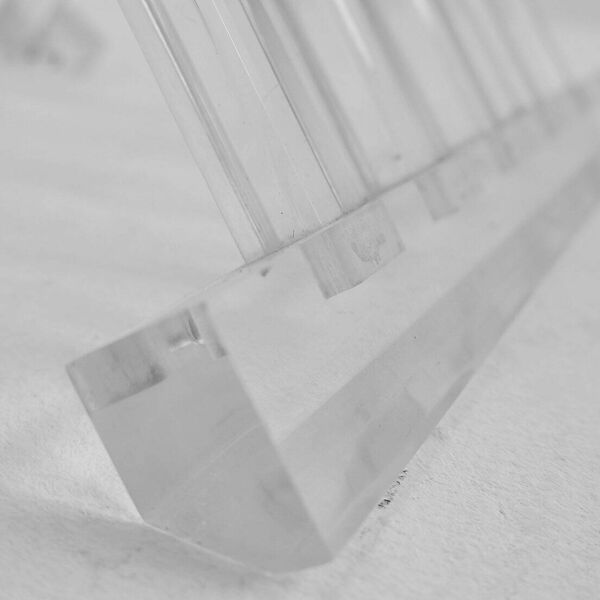 Transparence'' collection By David Lange ''Dagobert'' Curule seat - 1970s