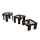 Vintage Cassina nesting tables by Gianfranco Frattini, Italy 1960s
