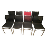 1 set of 8 Big Frame Alias chairs