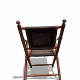 Paire de chaises coloniales faux bambous 1960’s
