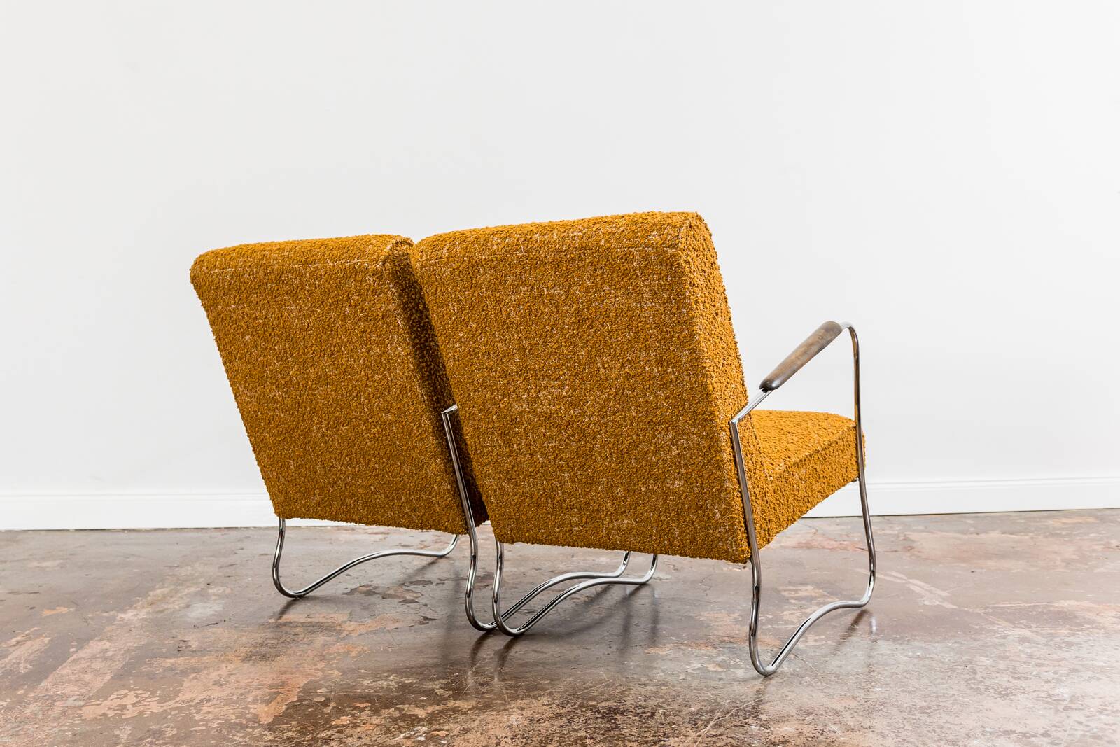 Fauteuils de style Bauhaus, années 1950, Pologne