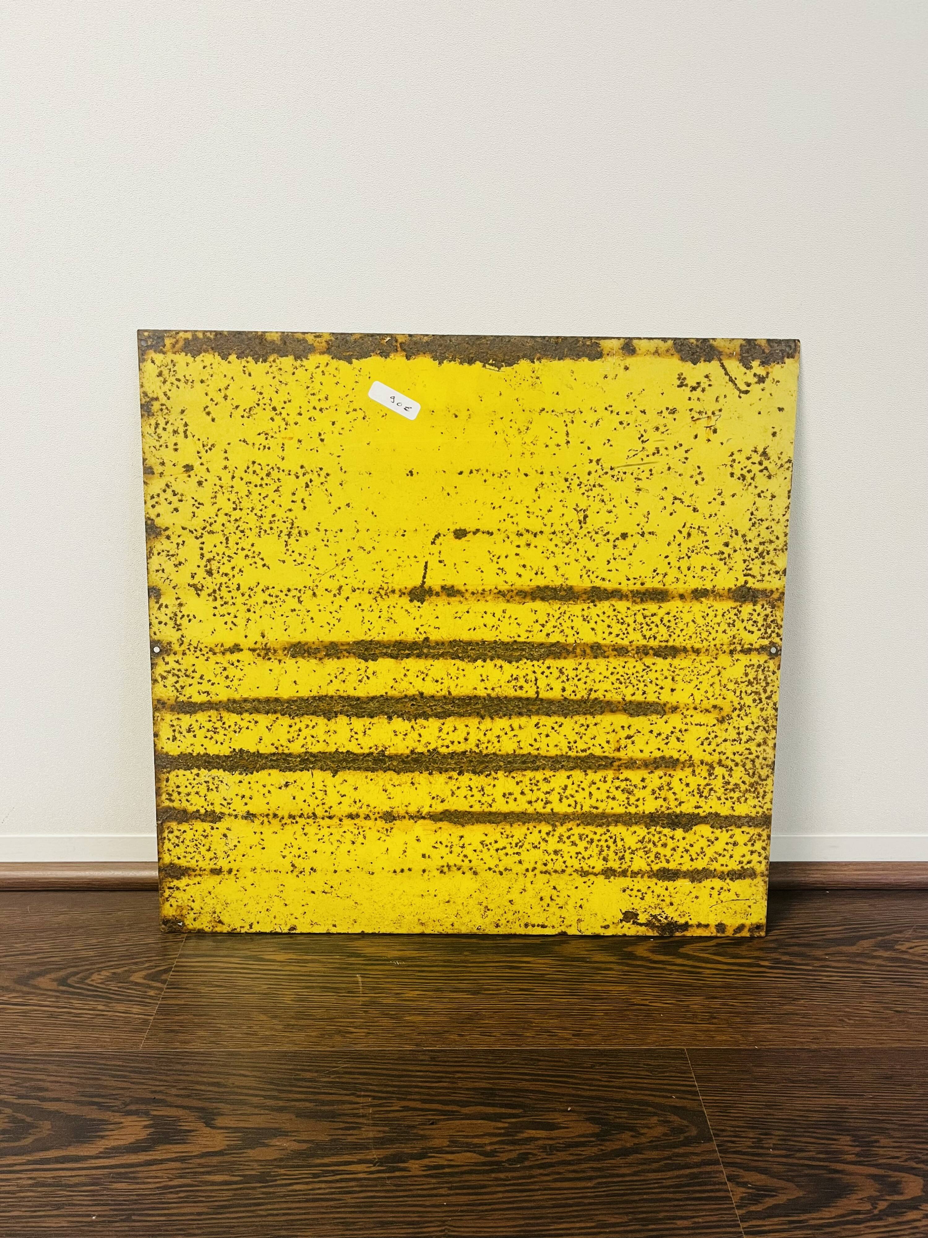 Michelin painted metal plate