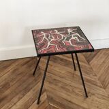 Ceramic side table, 1960