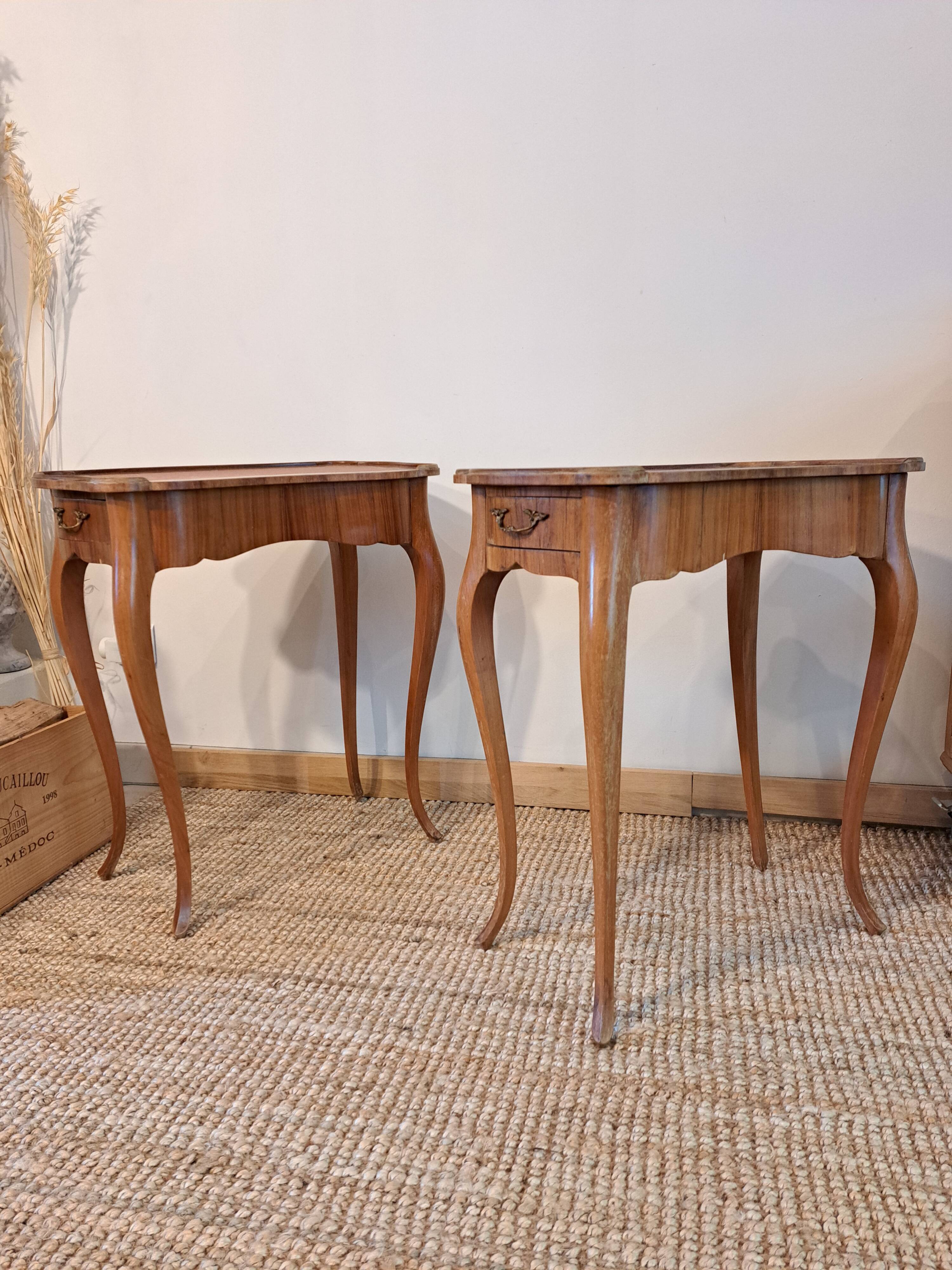 Pair of side tables