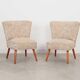Set of two beech armchairs, Danish design, 1970s, production: Denmark