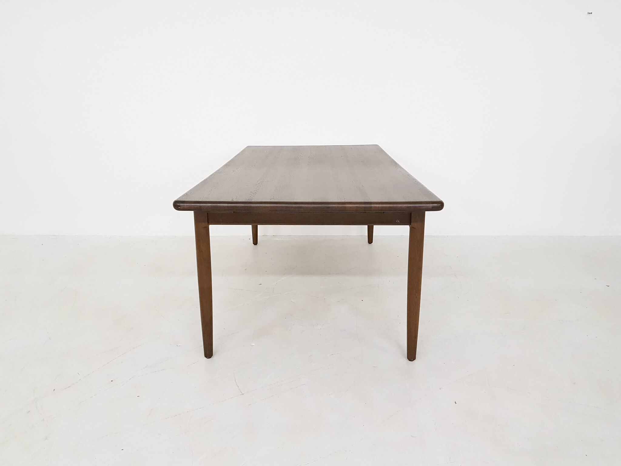 Oak dining table, The Netherlands 1960's