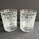 2 Whiskey Glasses – Engraved Crystal