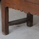 Rustic farmhouse bench with drawers 1900