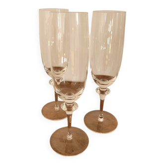 Set of 3 Royales de Champagne champagne glasses