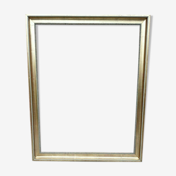 Contemporary gilded frame with Louis XVI Style leaf - about 25 F