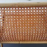 Door vintage bamboo magazines and rattan canning 70s