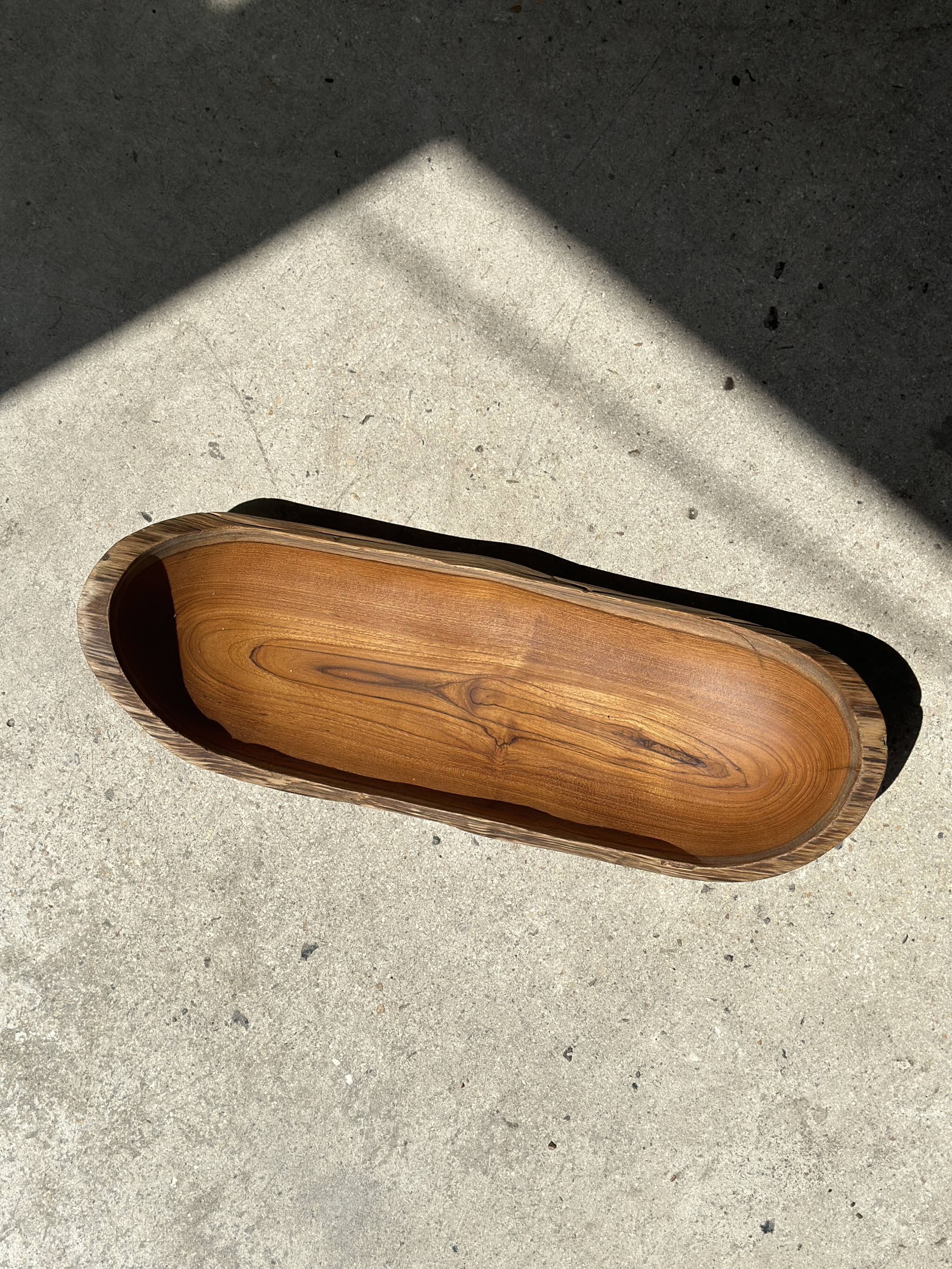 Organic monoxyl teak cut L:50cm