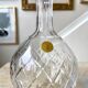 Chiseled crystal carafe